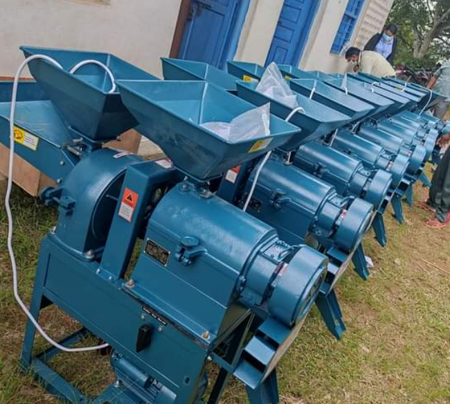 किसानलाई अनुदानमा कुटानीपिसानी मेसिन